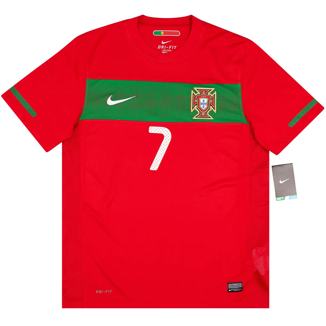 RONALDO #7 Retro Portugal Home Jersey World Cup 2010