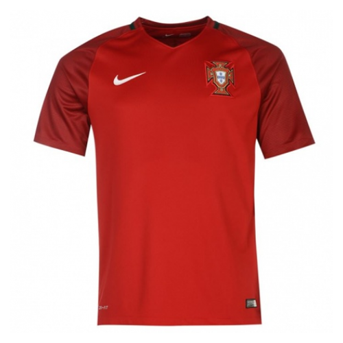 Retro Portugal Home 2016 Euro Cup Jersey