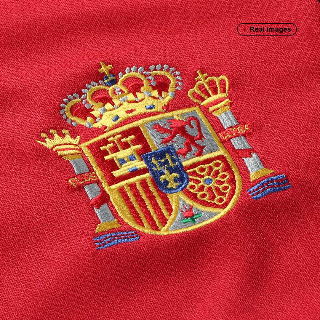 RAUL #10 Retro Spain Home Jersey World Cup 1998