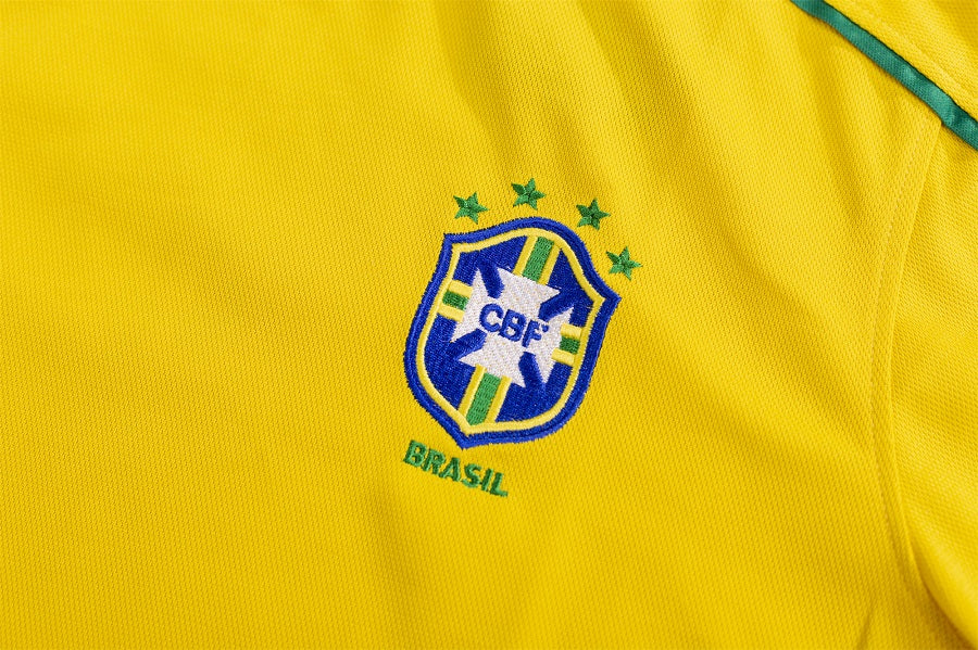 Ronaldo #9 Retro Brazil Home Jersey World Cup 1998