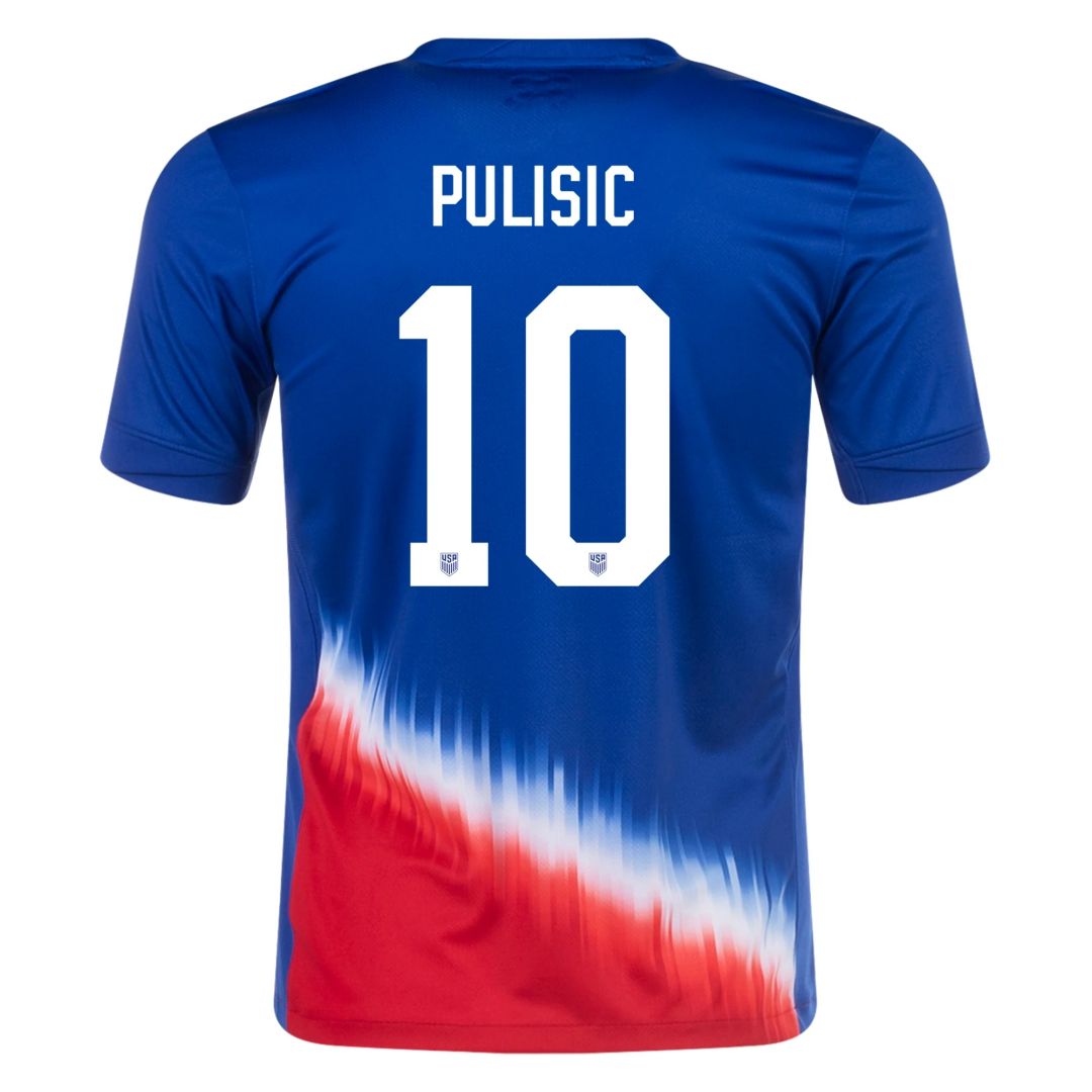 Pulisic #10 USMNT Away 2024 Copa America Cup Jersey