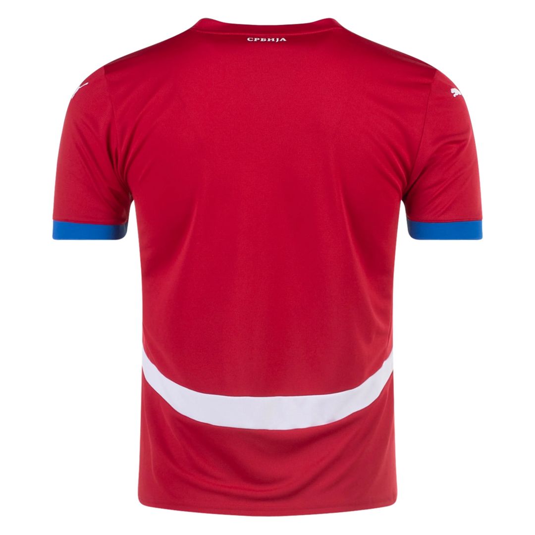 Serbia Home 2024 Euro Cup Jersey