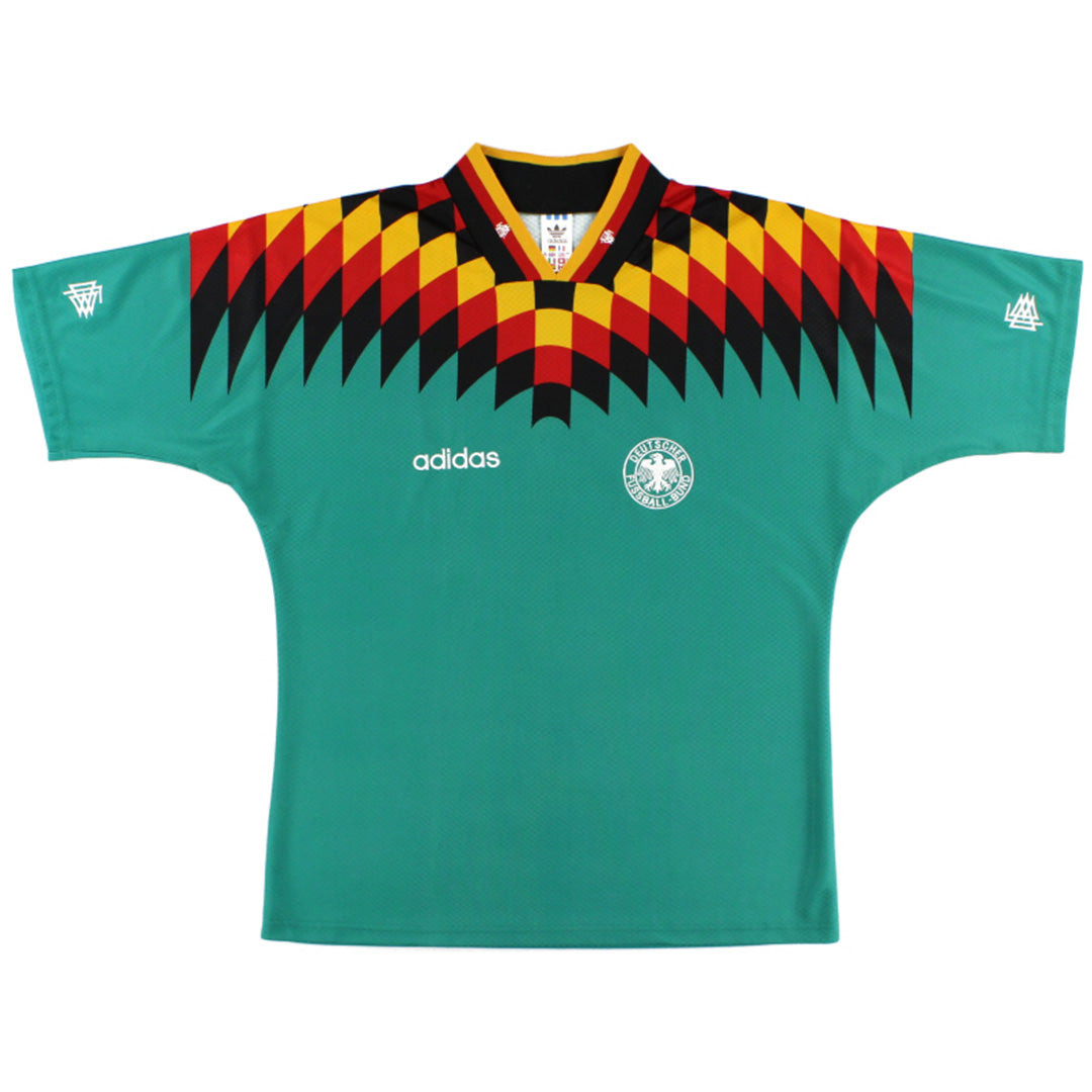 Matthaus #10 Retro Germany Away Jersey 1994
