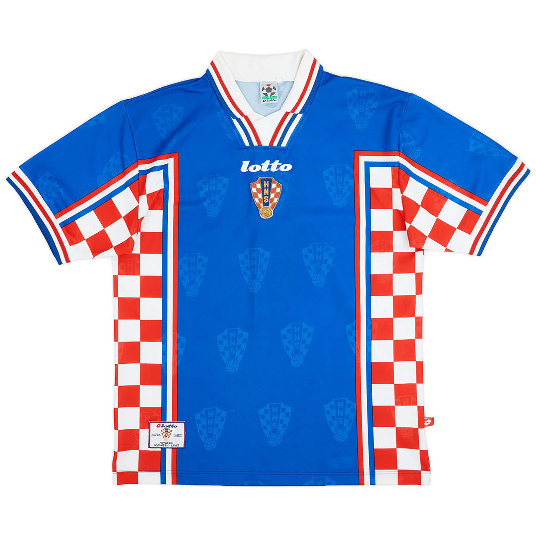 Boban #10 Retro Croatia Away Jersey World Cup 1998