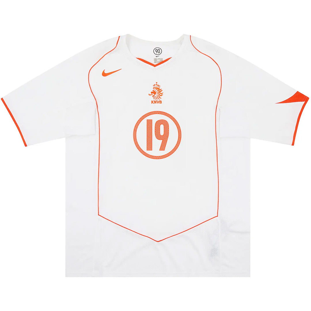 ROBBEN #19 Retro Netherlands Away Jersey 2004 Euro Cup Jersey