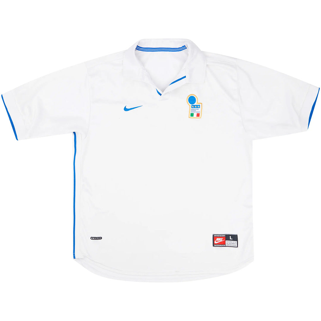 BAGGIO R #18 Retro Italy Away Jersey World Cup 1998