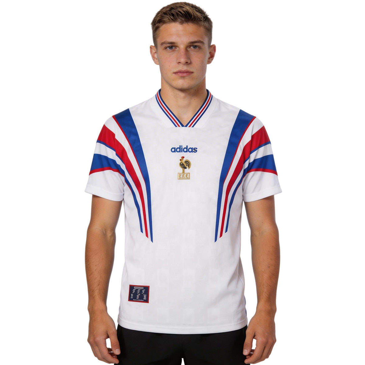 Retro France Away Jersey 1996 Euro Cup Jersey