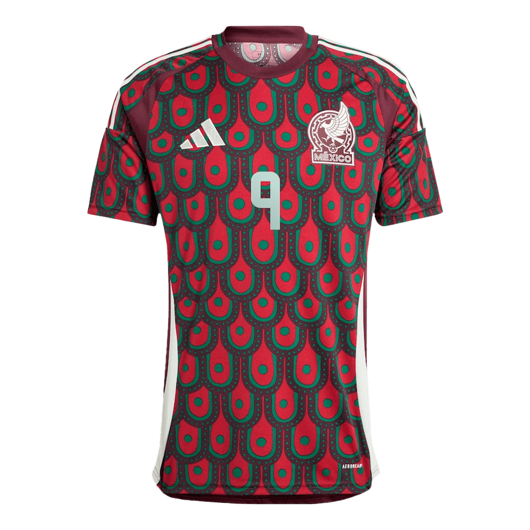 RAUL #9 Mexico Home 2024 Copa America Cup Jersey