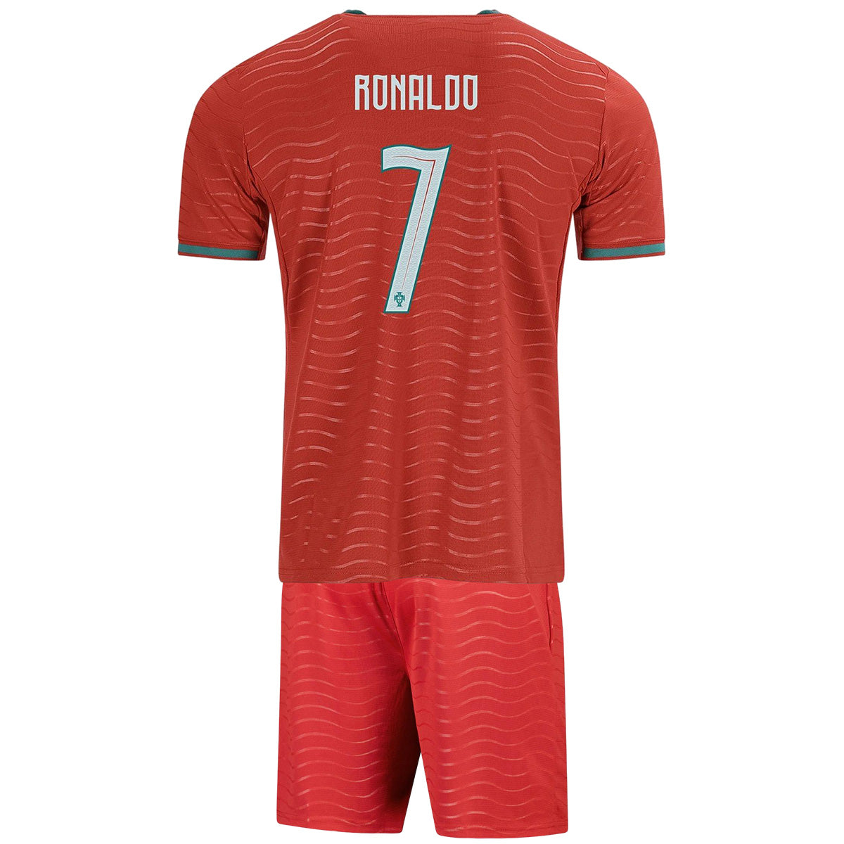RONALDO #7 Kids Portugal Home Soccer Kit 2026 World Cup Jersey