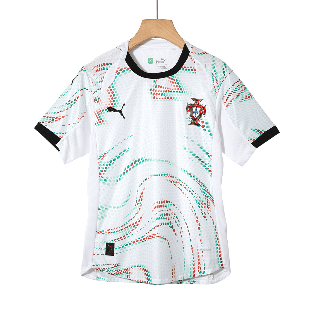 Authentic RONALDO #7 Portugal Away Soccer Jersey 2025