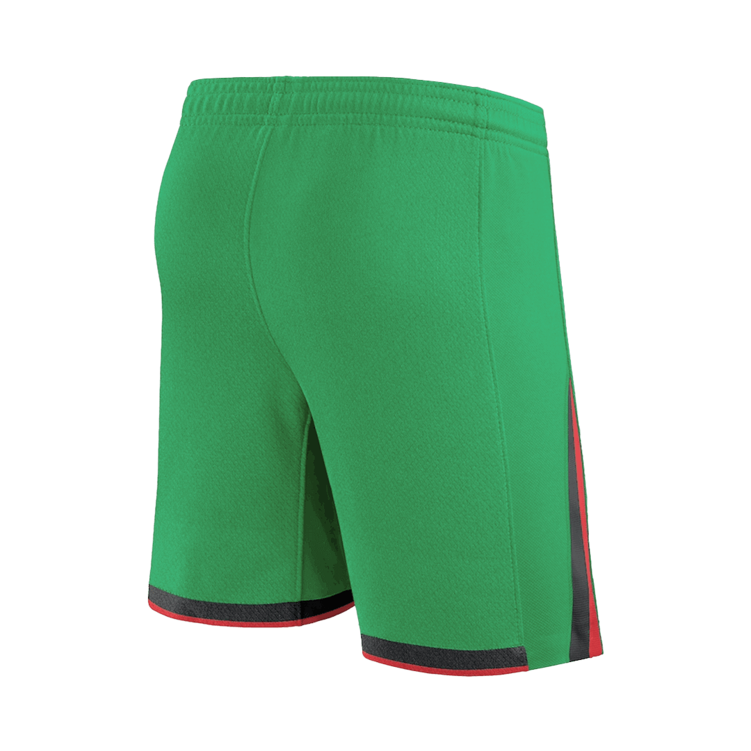 Portugal Home Soccer Shorts Euro