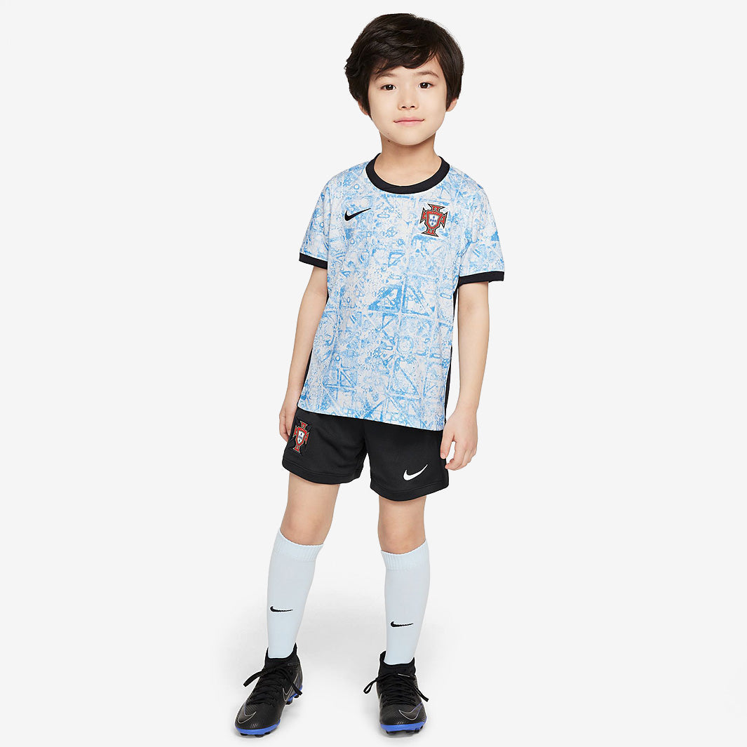 Nike Portugal 2024 Little Kids Dri-FIT Stadium Away Kit