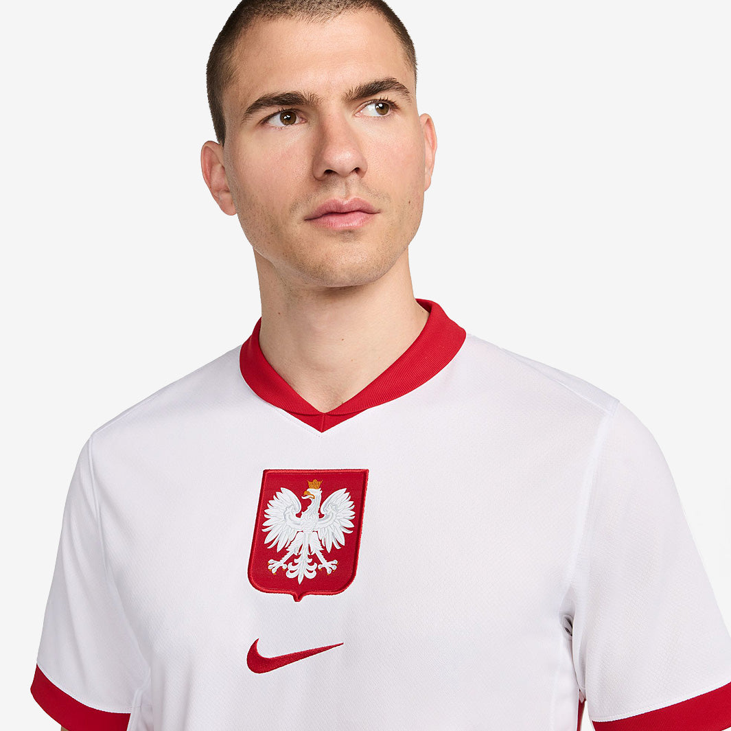 Nike Poland 2024 Dri-FIT SS Stadium Home Shirt