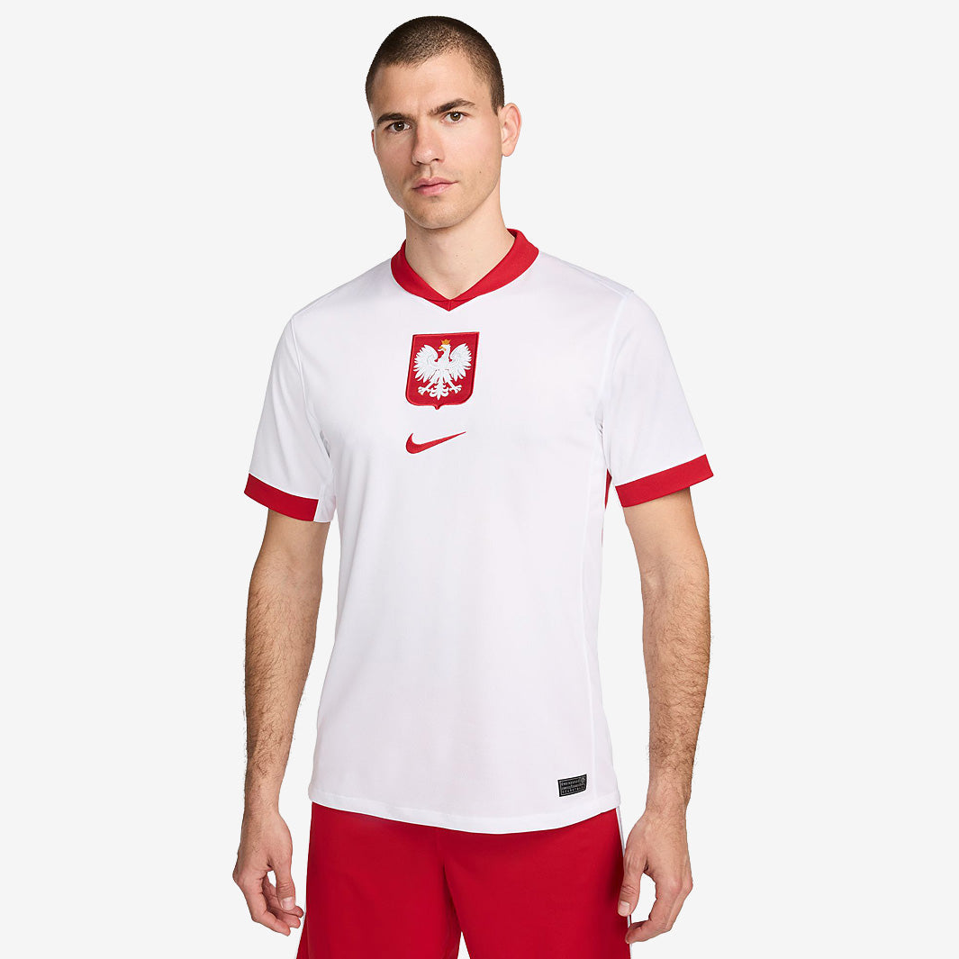 Nike Poland 2024 Dri-FIT SS Stadium Home Shirt