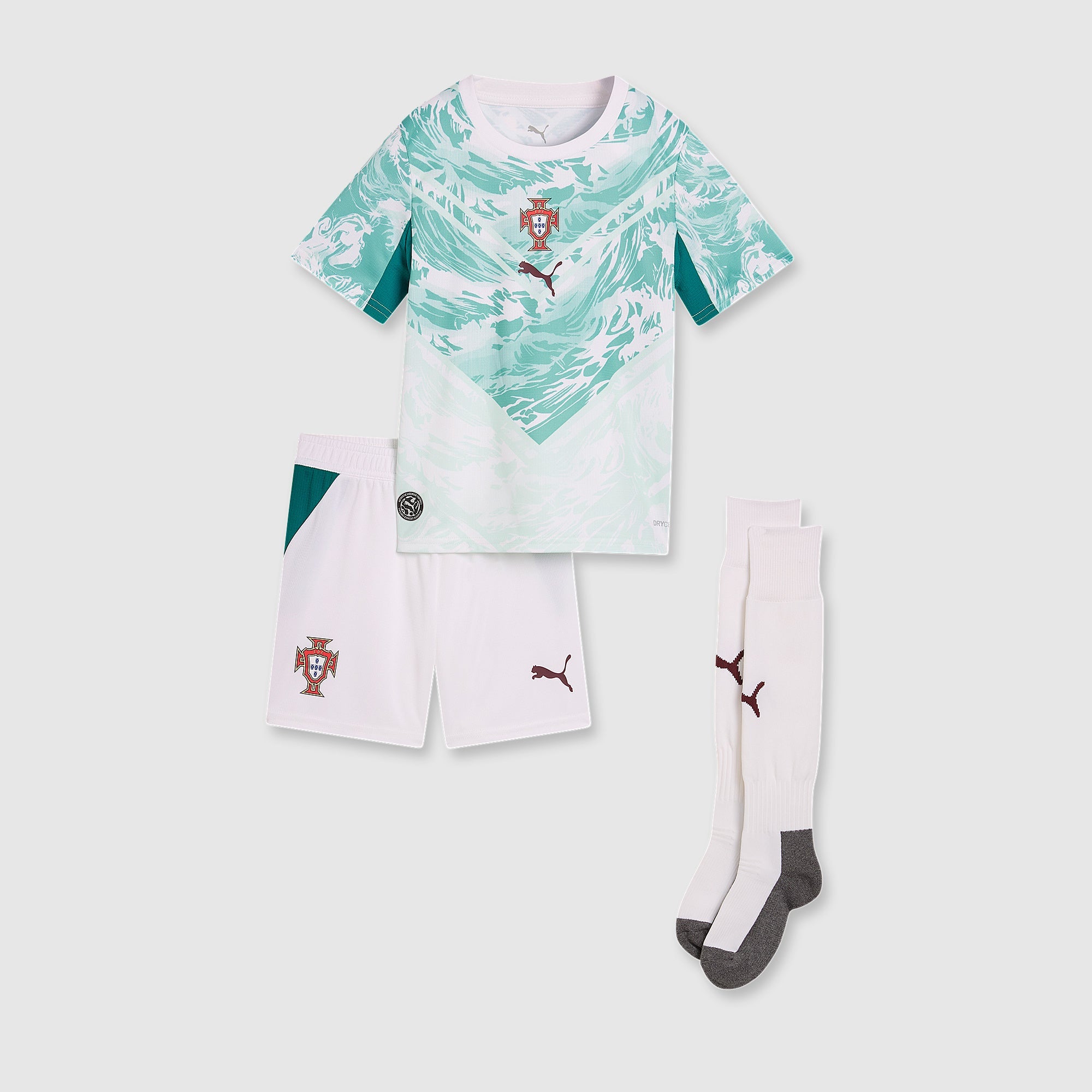 Puma Portugal 2026 Little Kids Away Kit