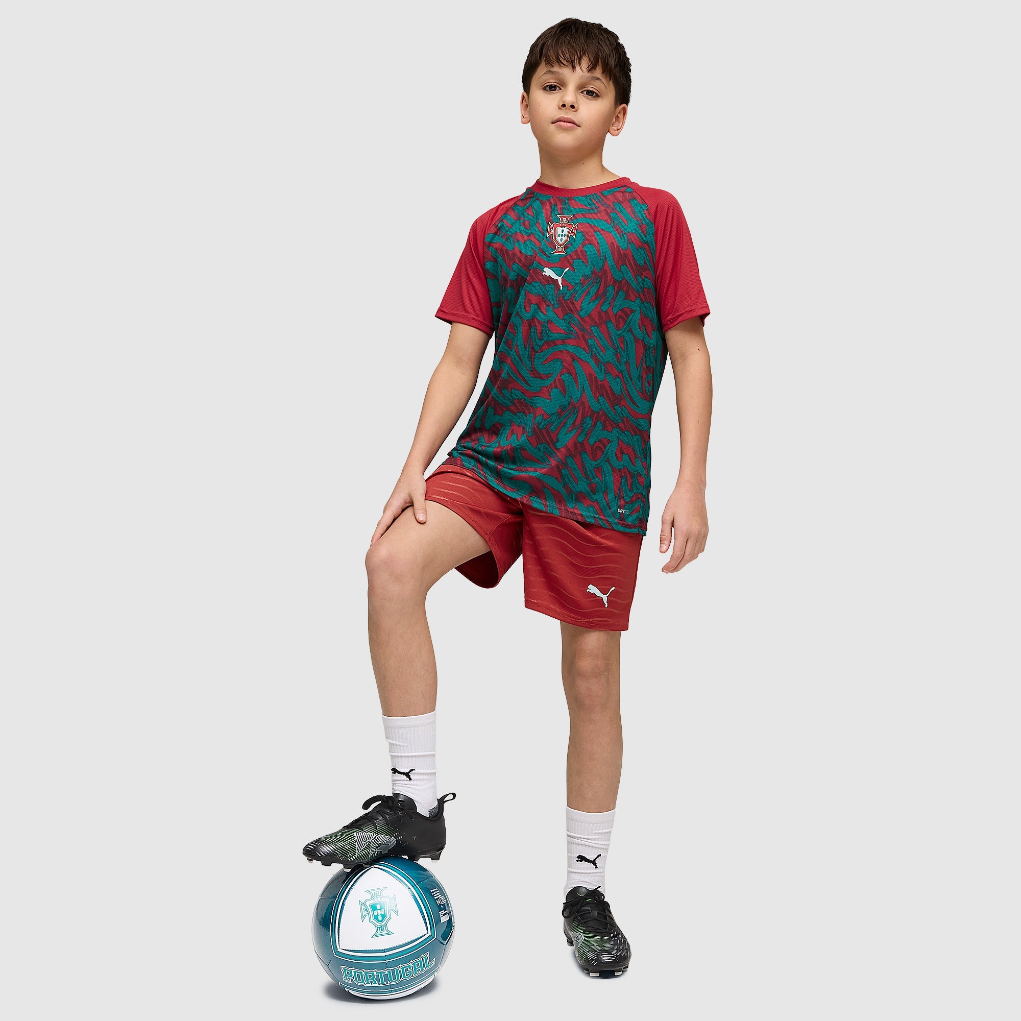 Puma Portugal 2026 Kids Pre-Match Shirt