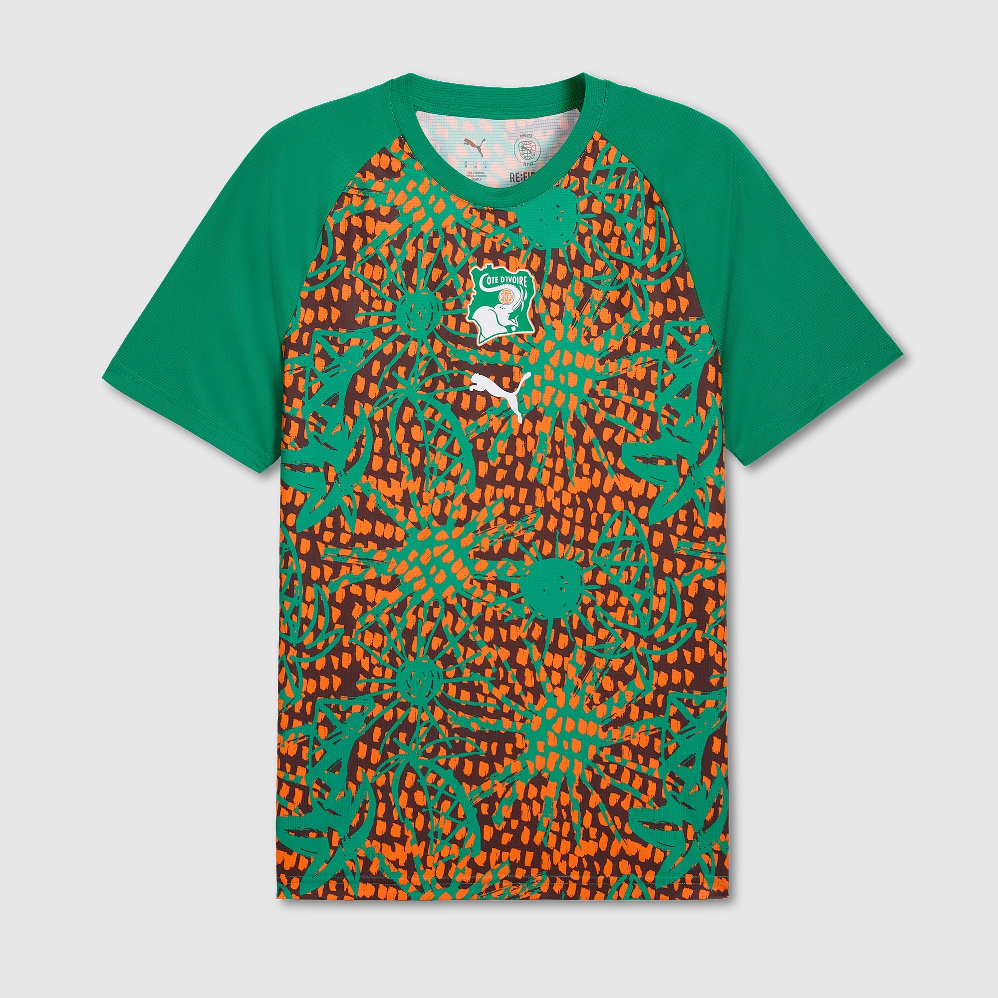Puma Ivory Coast 2026 Pre-Match Shirt