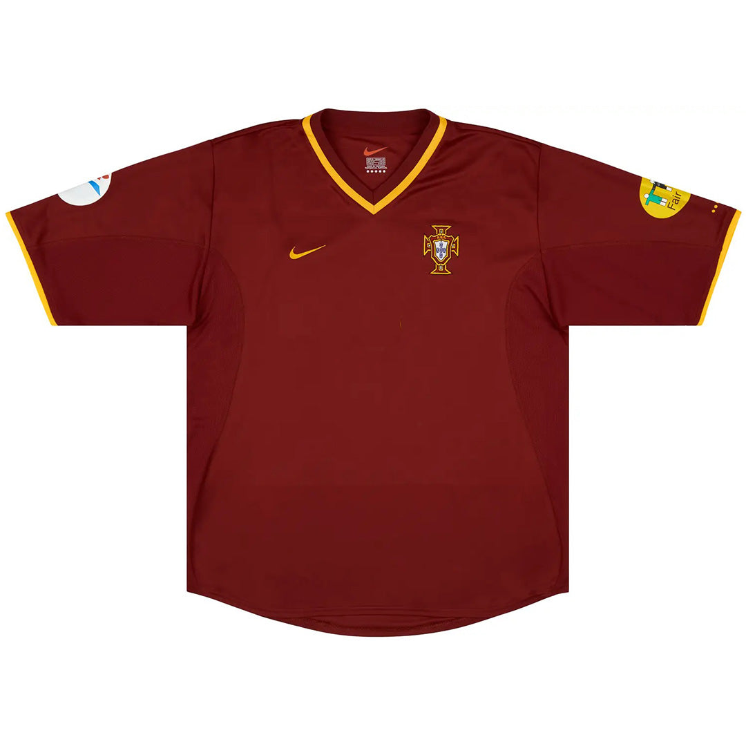 Retro Portugal Home 2000 Euro Cup Jersey