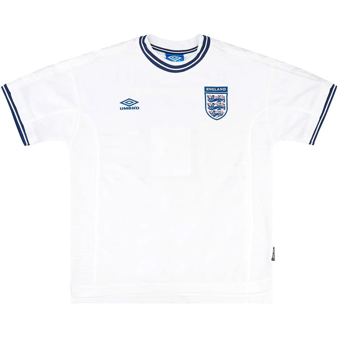 Retro England Home 2000 Euro Cup Jersey