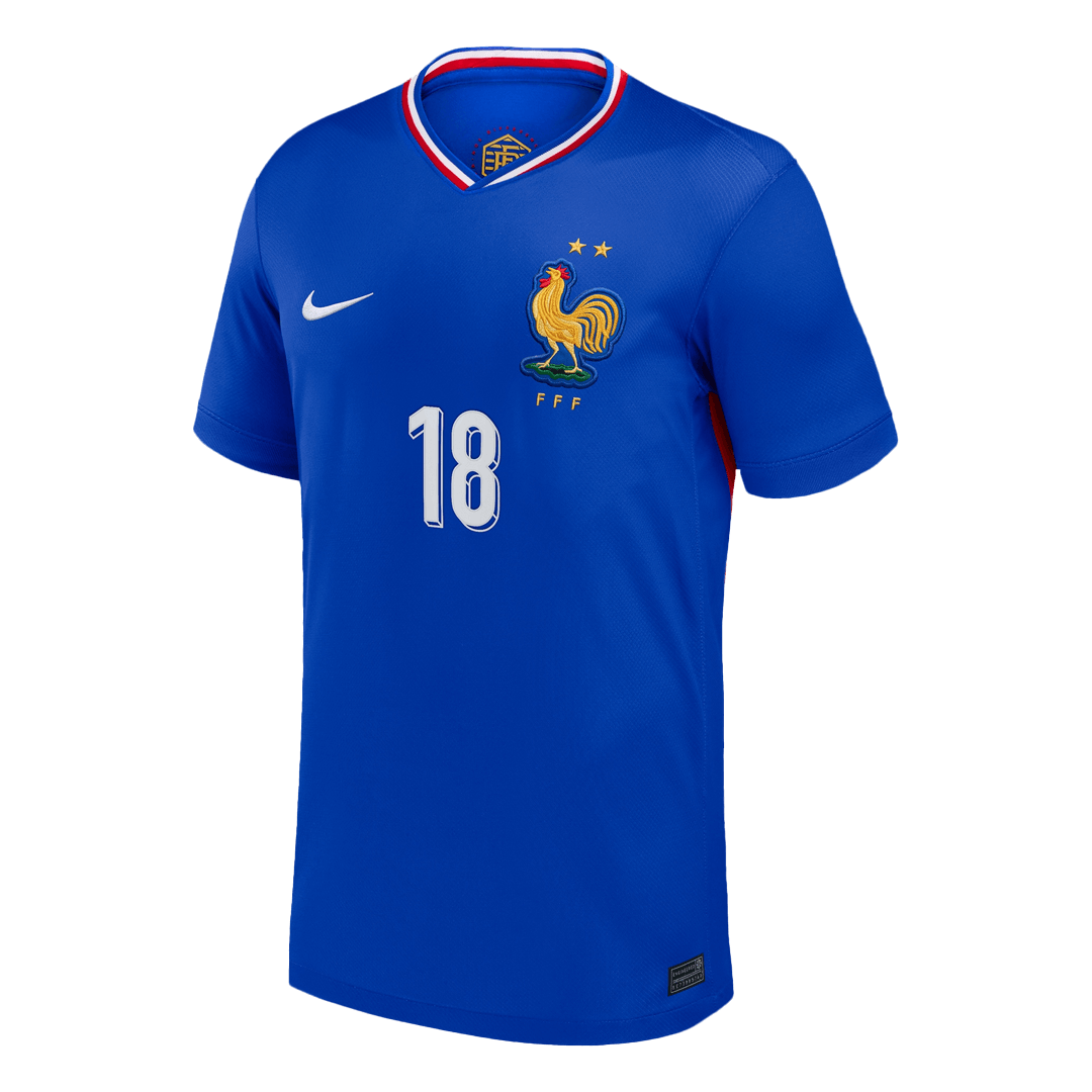 NKUNKU #18 France Home Soccer Jersey