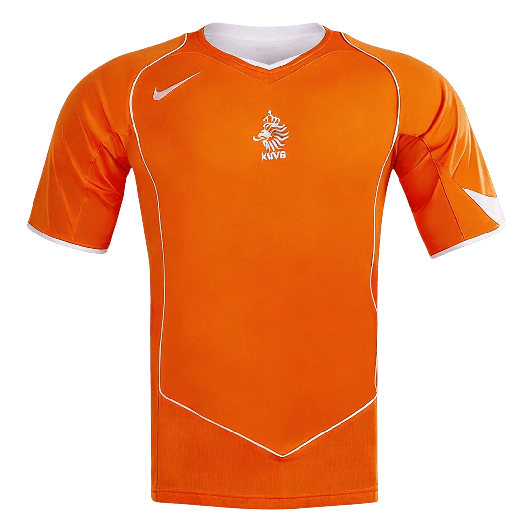 Retro 2004 Netherlands Home Soccer Jersey