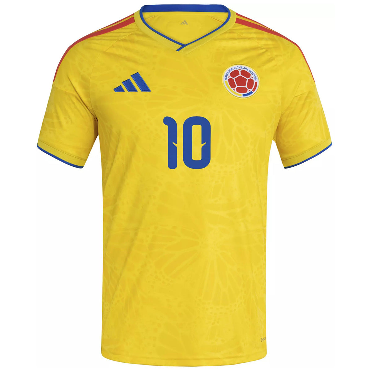 James #10 Colombia Home 2026 World Cup Jersey