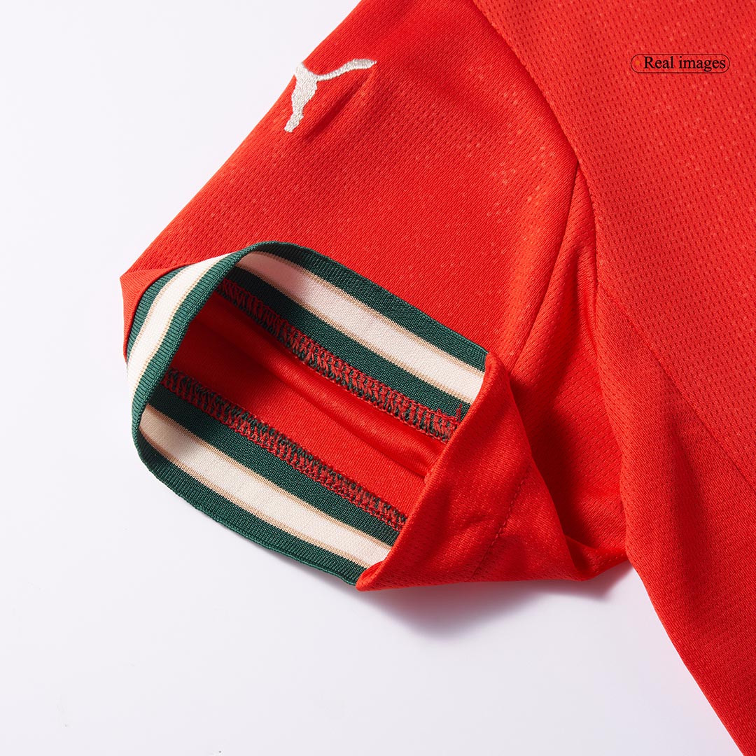 Women's RONALDO #7 Portugal Home Soccer Jersey 2025