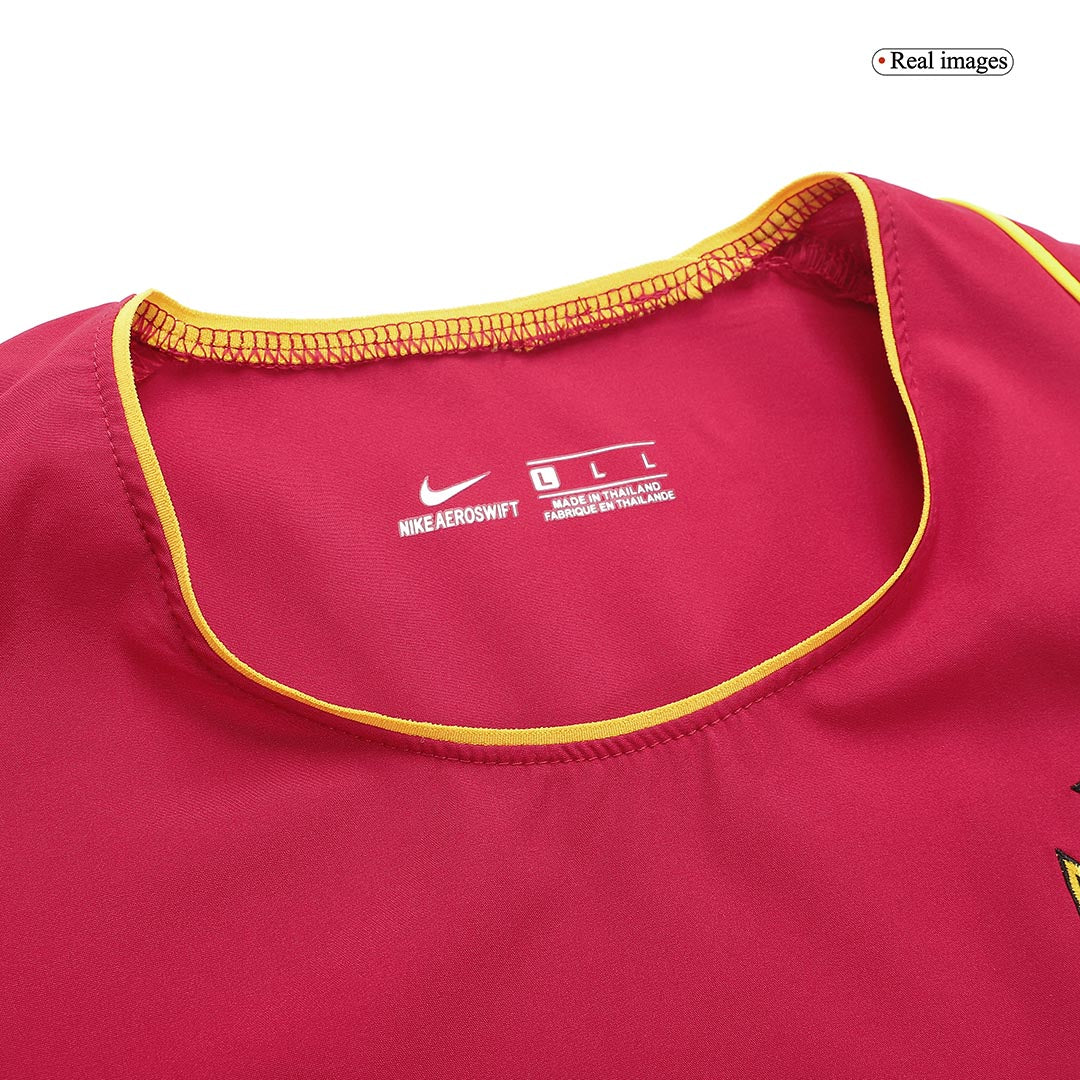 Figo #7 Retro Portugal Home Jersey World Cup 2002