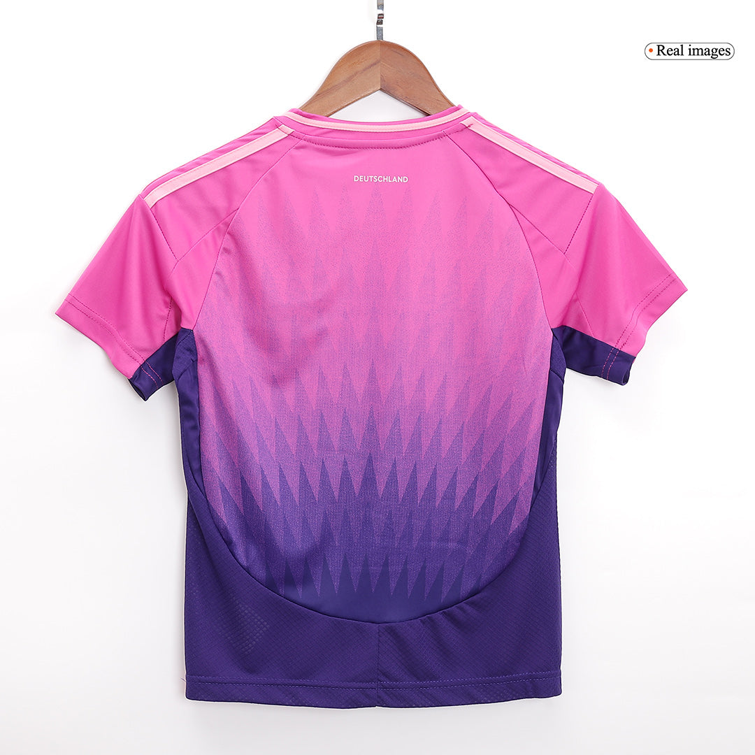 Kids Germany Away Soccer Kit 2024 Euro Cup Jersey