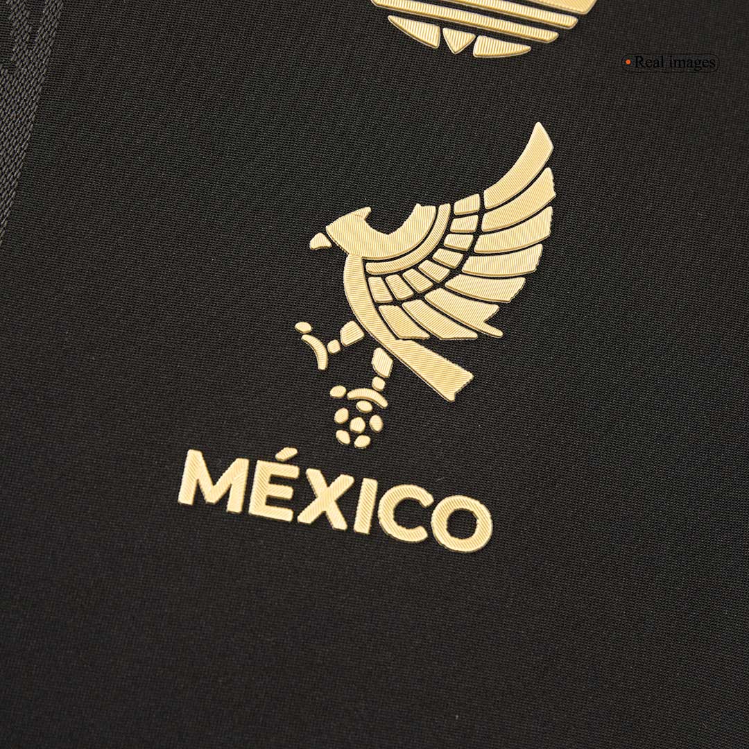 Authentic E.ÁLVAREZ #4 Mexico Third Away Soccer Jersey 2025 - Gold Cup