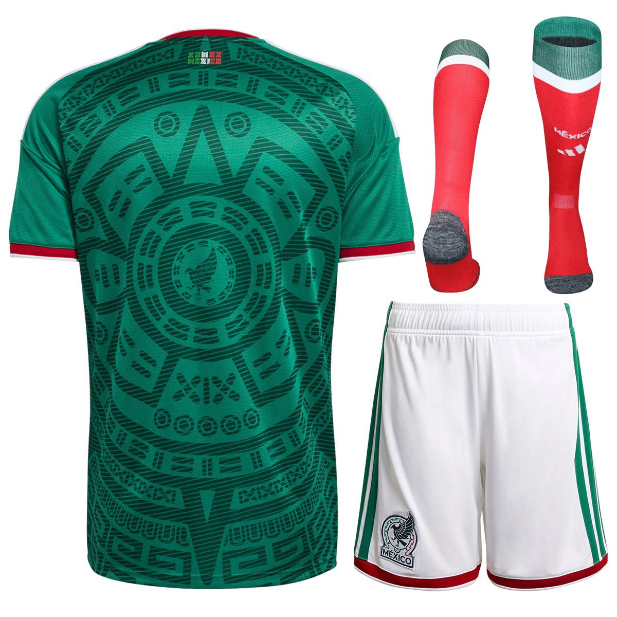 Mexico Home Full Soccer Kit 2026 World Cup Jersey