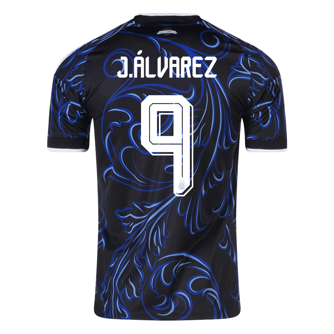 J. ÁLVAREZ #9 Argentina Away Soccer Jersey 2026