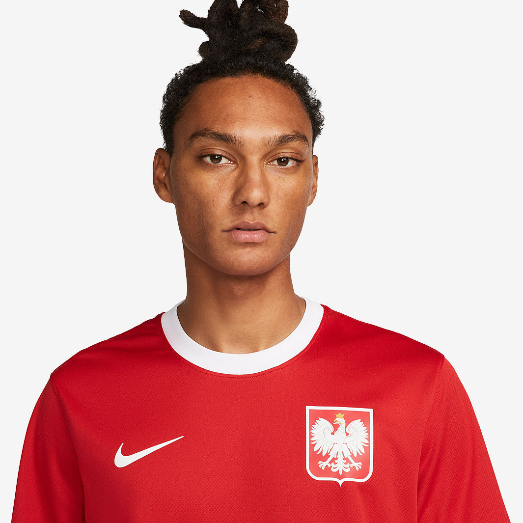 Nike Poland 2023 Dri-Fit Football SS Away Top