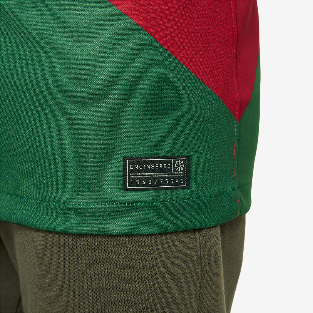 Nike Portugal Kids 2023 Dri-Fit SS Home Shirt