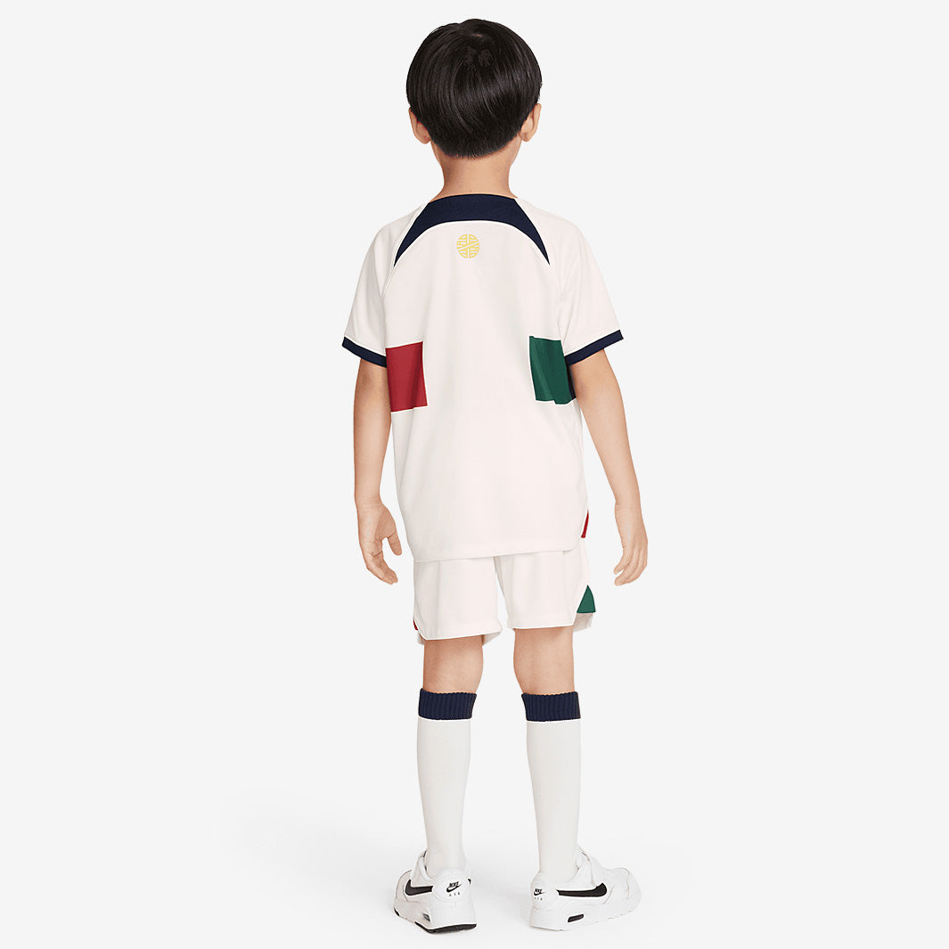 Nike Portugal Little Kids 22/23 Dri-Fit Away Kit