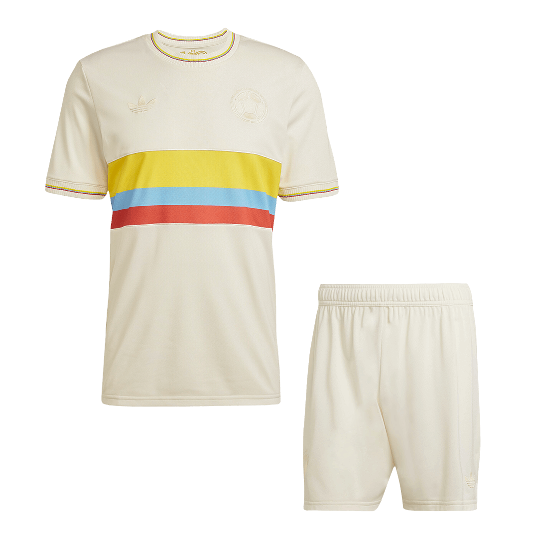 Colombia Soccer Jersey Kit(Jersey+Shorts) - 100th Anniversary