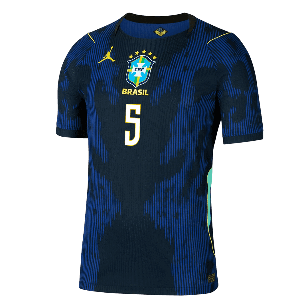 CASEMIRO #5 Brazil Away Soccer Jersey 2026 Player Version