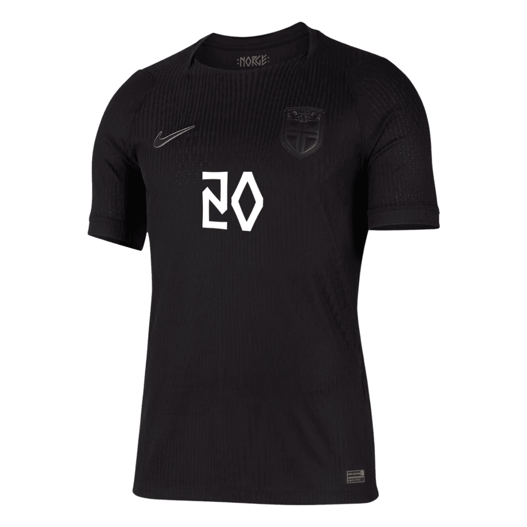 NUSA #20 Norway Away Soccer Jersey 2026 Player Version
