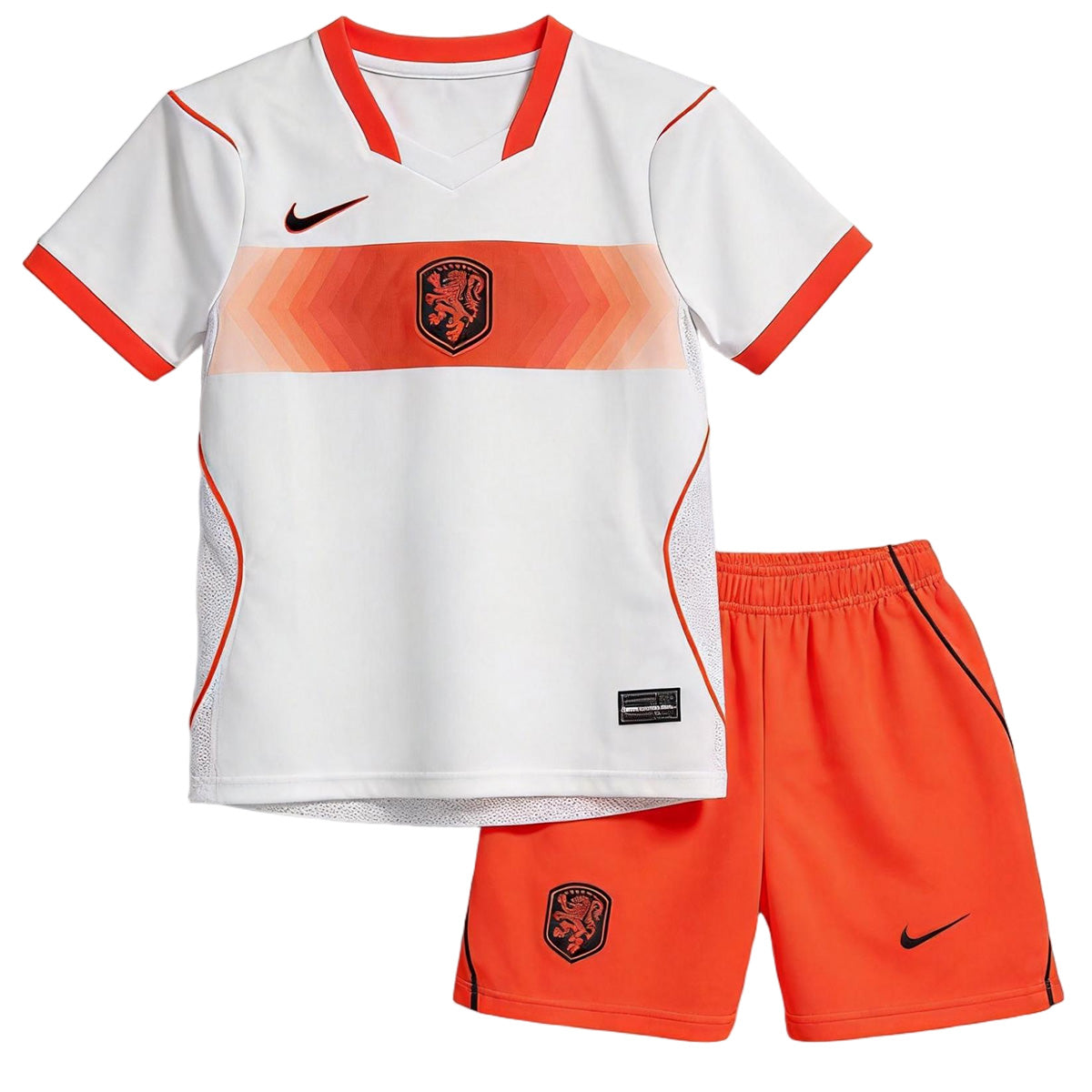 Kids Netherlands Away Soccer Kit 2026 World Cup Jersey