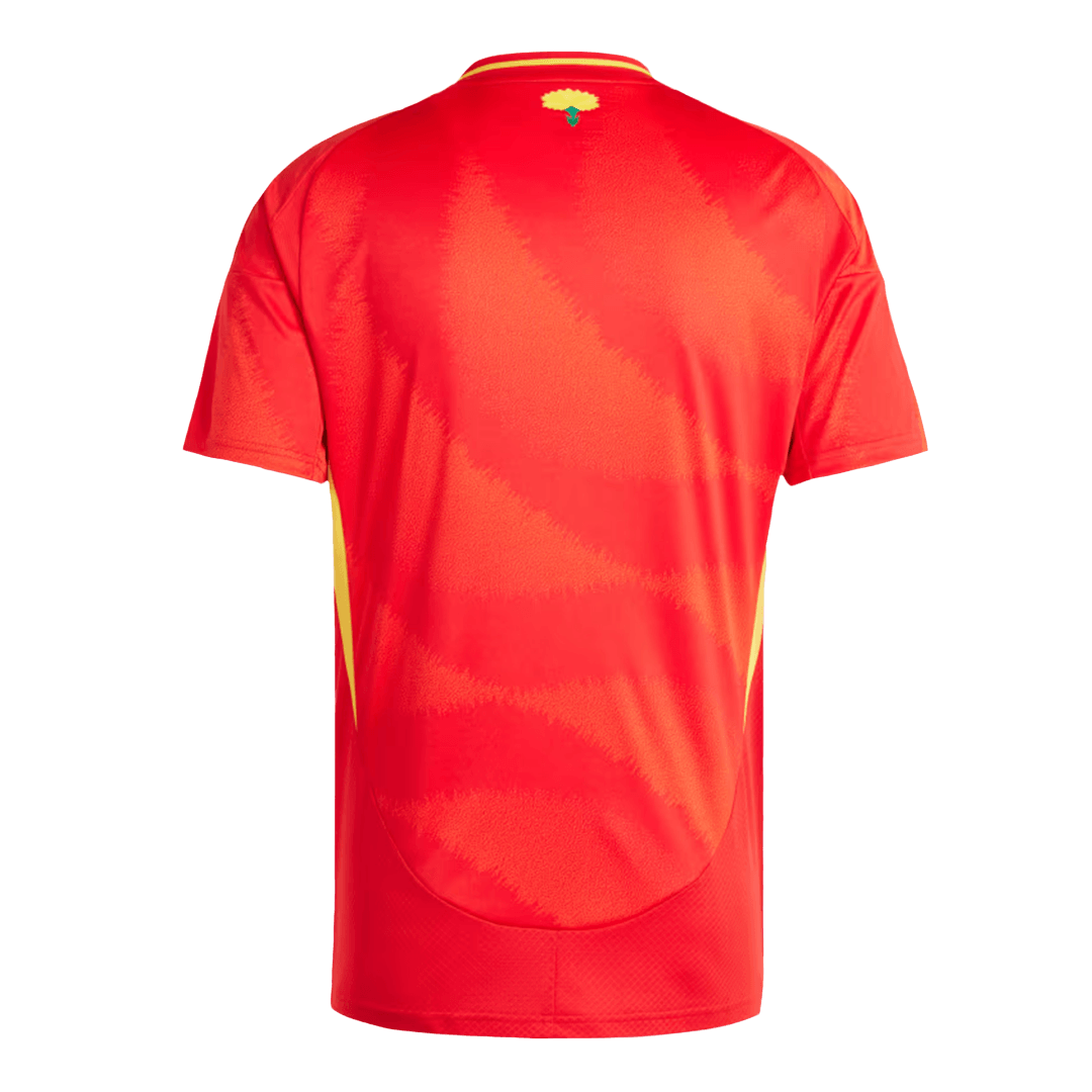 Spain Home Soccer Jersey Euro