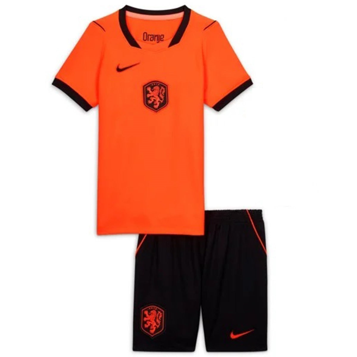 Kids Netherlands Home Soccer Kit 2026 World Cup Jersey