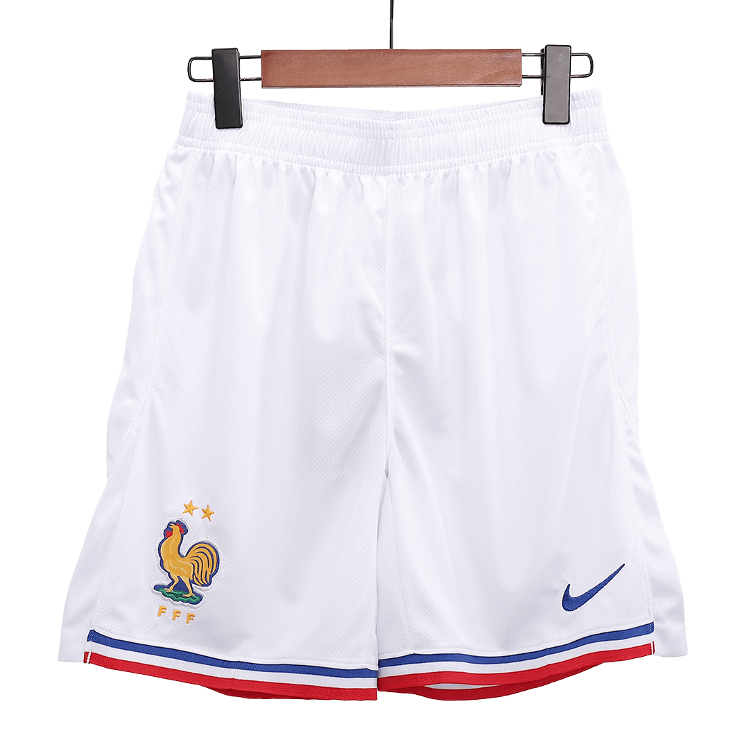 France Home Soccer Shorts Euro
