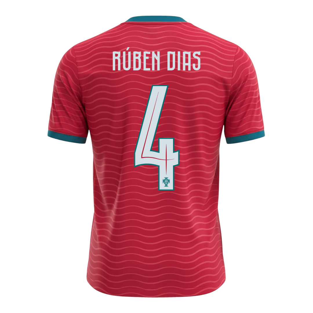 RÚBEN DIAS #4 Portugal Home Soccer Jersey 2026