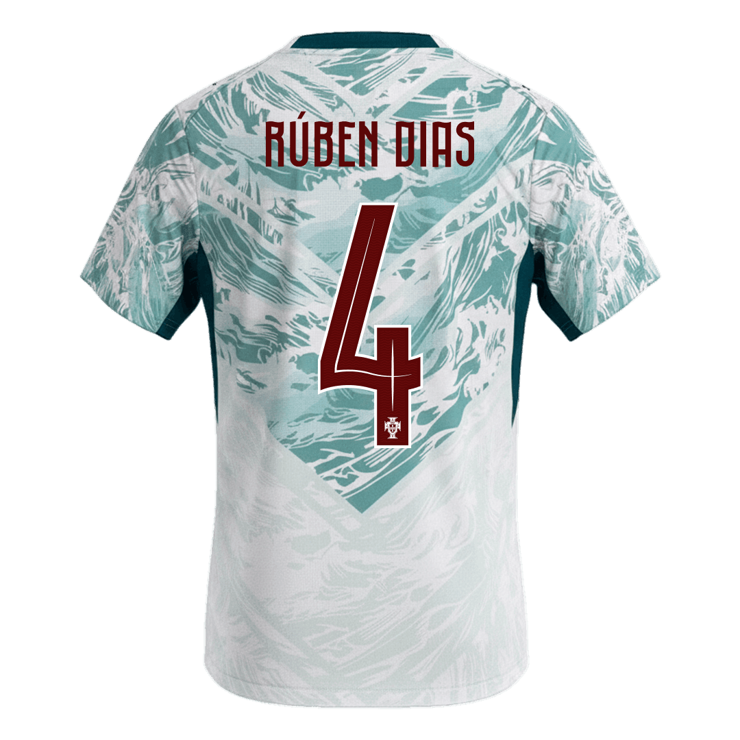 RÚBEN DIAS #4 Portugal Away Soccer Jersey 2026