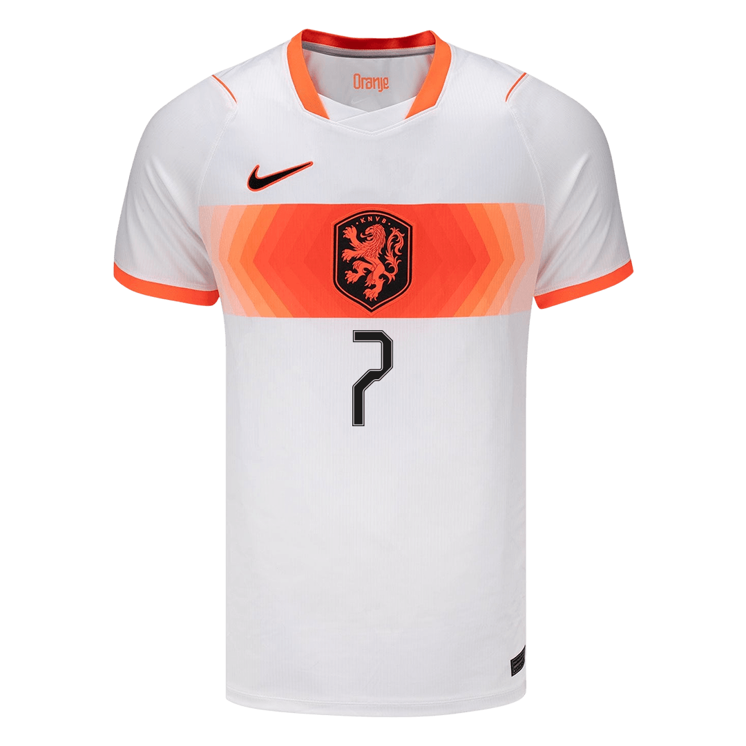 XAVI #7 Netherlands Away Soccer Jersey 2026