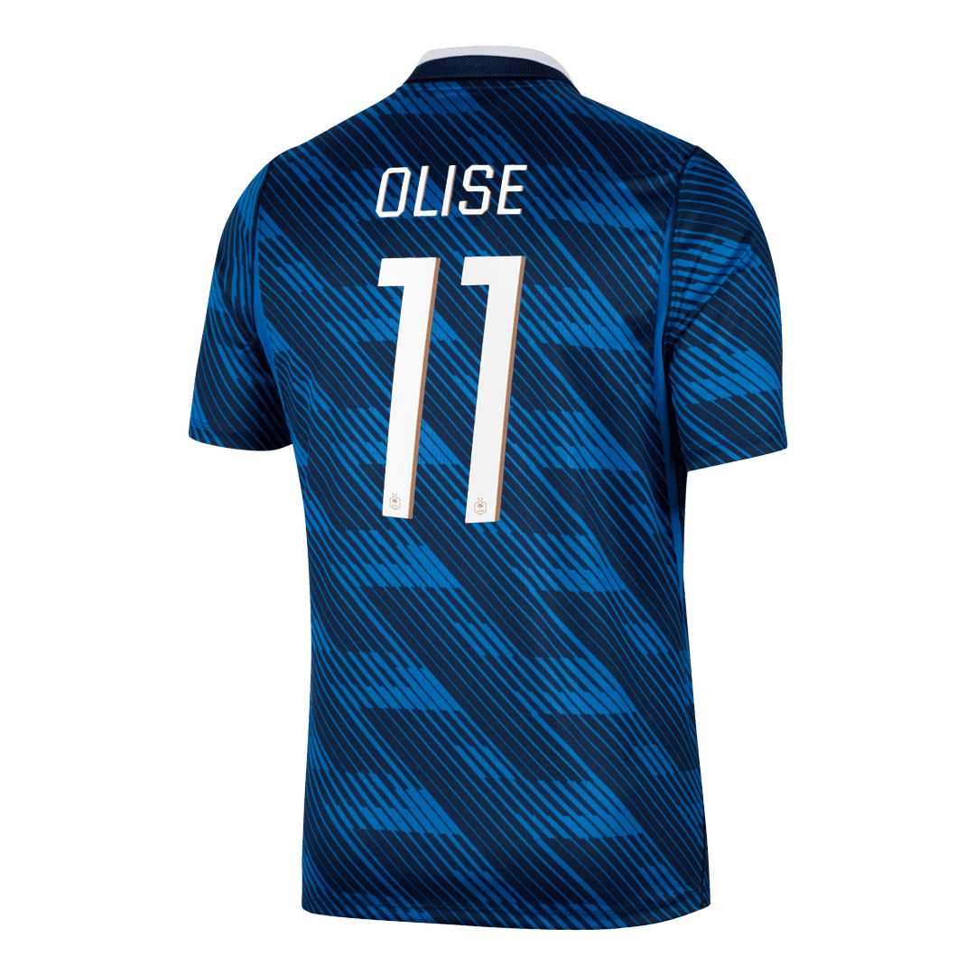 OLISE #11 France Home Soccer Jersey 2026