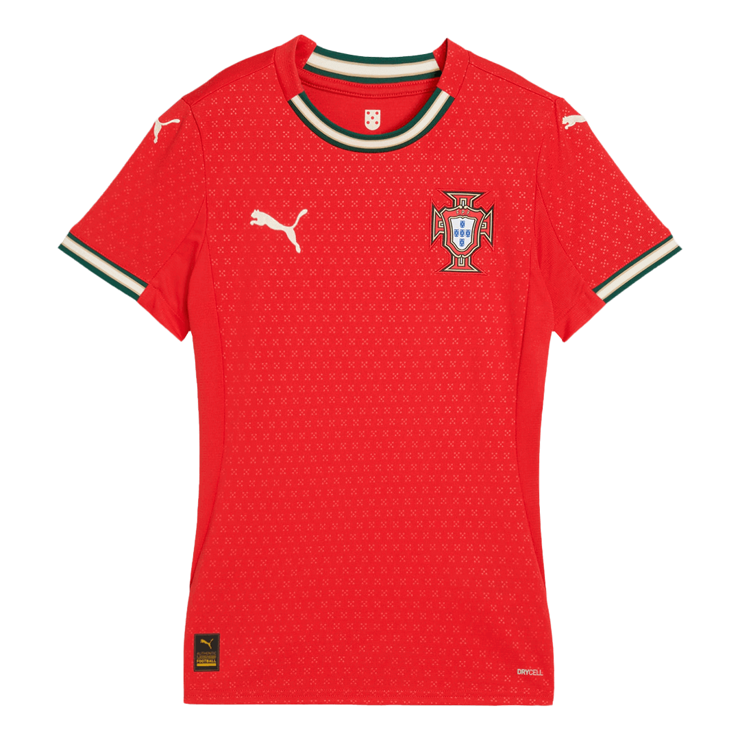 Women's RONALDO #7 Portugal Home Soccer Jersey 2025