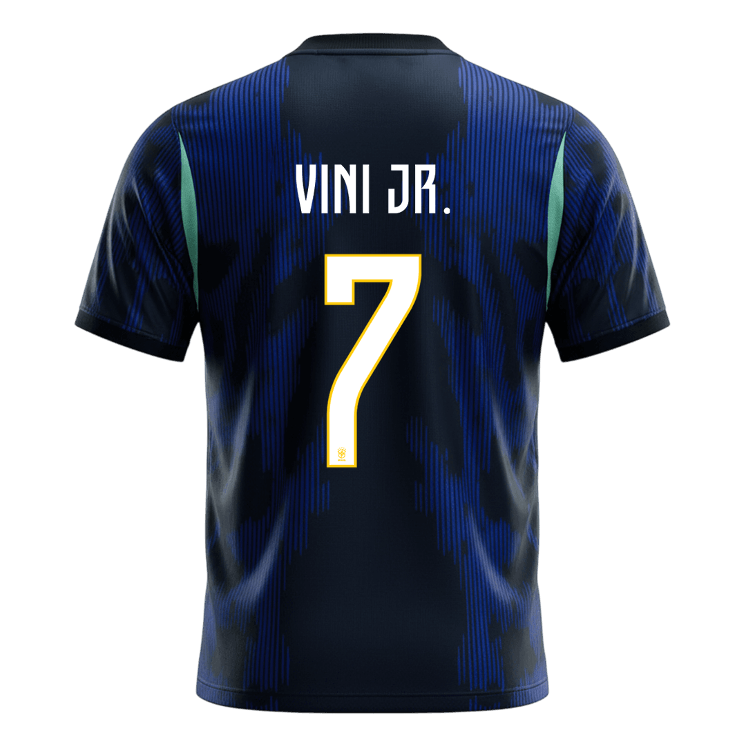 VINI JR. #7 Brazil Away Soccer Jersey 2026