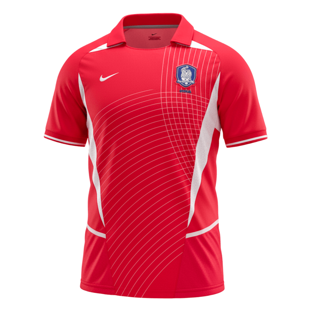 Retro 2002 South Korea Home Soccer Jersey