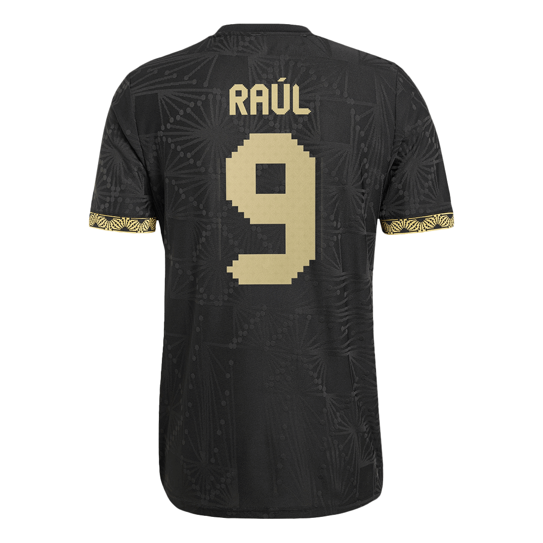 Authentic RAÚL #9 Mexico Third Away Soccer Jersey 2025 - Gold Cup